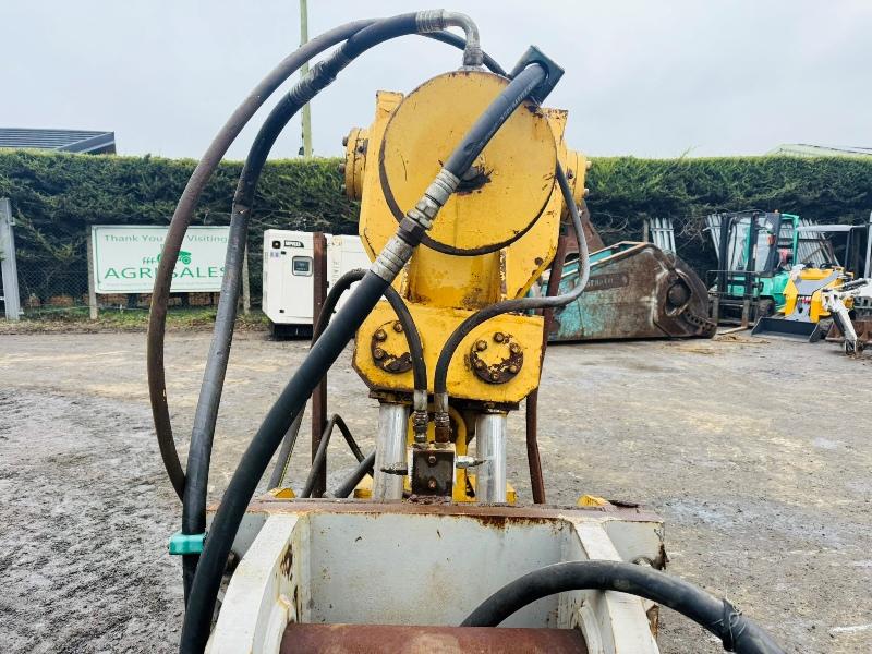 HEAVY DUTY HYDRAULIC DEMOLITION SHEAR*C/W QUICK HITCH*VIDEO*