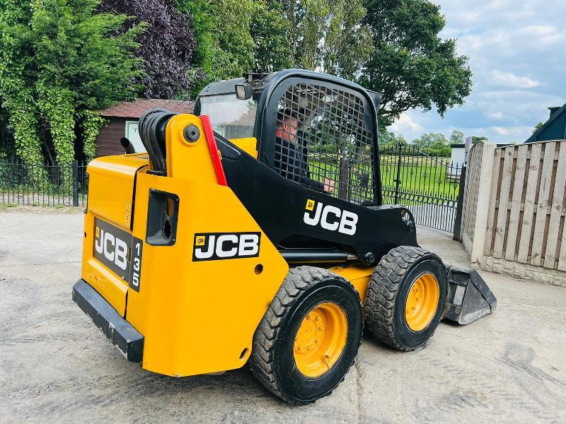 JCB 135 4WD SKIDSTEER * YEAR 2014 * C/W BUCKET *VIDEO*