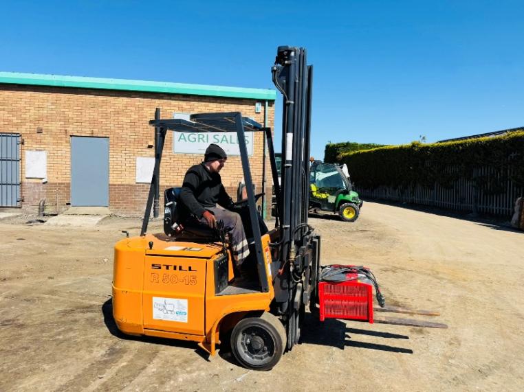 STILL R50-15 ELECTRIC FORKLIFT*C/W CHARGER*