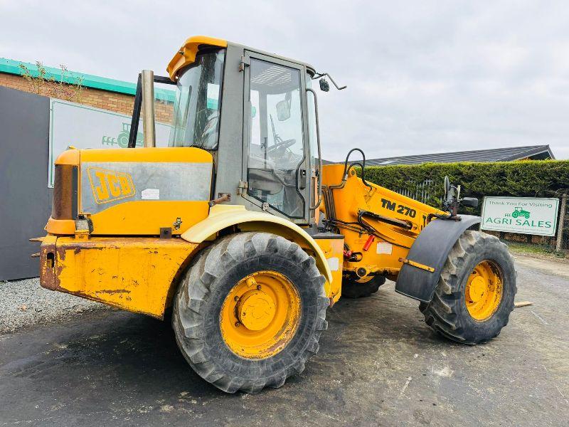 JCB TM270 ARTICULATED TELEHANDLER*SLOW IN REVERSE*VIDEO*