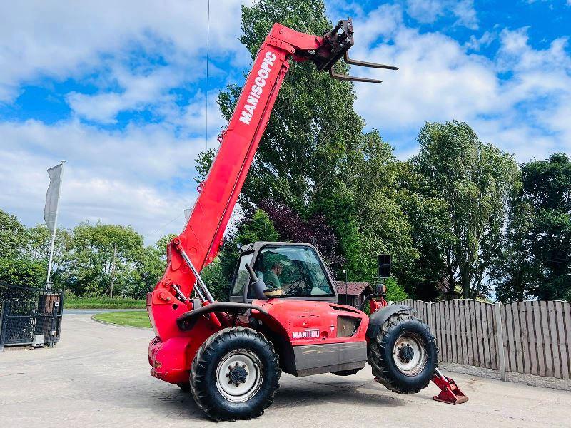 MANITOU MT1335SL 4WD TELEHANDLER *13 METER REACH* C/W PALLE TINES *VIDEO*