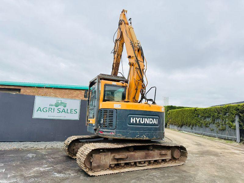 HYUNDAI ROBEX 145LCR-9 EXCAVATOR*C/W SELECTOR GRAB*YEAR 2012*VIDEO*