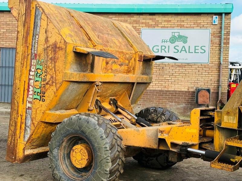 THWAITES 7 TONNE STRAIGHT TIP DUMPER*C/W PERKINS ENGINE*VIDEO*
