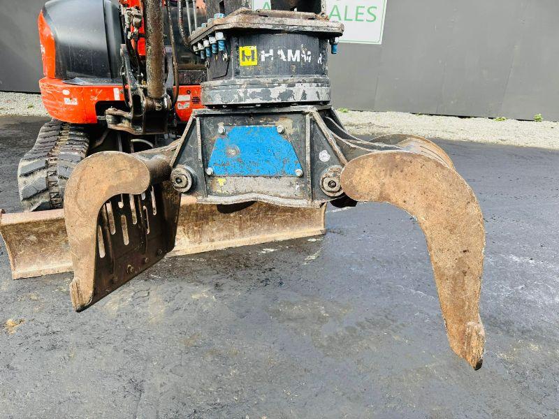 KUBOTA KX057-4 EXCAVATOR*C/W SELECTOR GRAB*YEAR 2018*VIDEO*