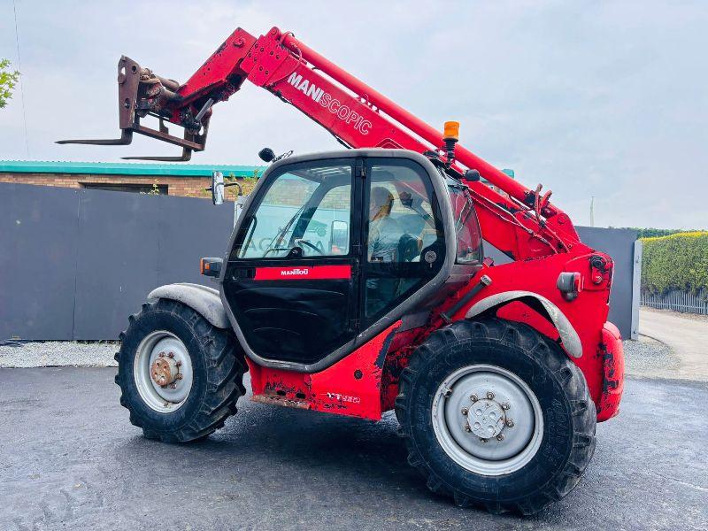 MANITOU MT932 TELEHANDLER *C/W PALLET TINES*VIDEO*