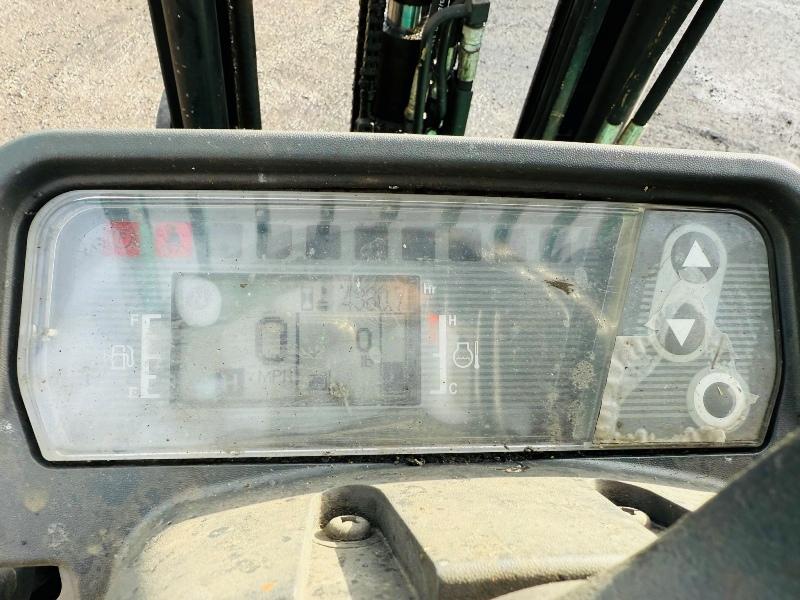MITSUBISHI FG18N FORKLIFT*C/W SIDESHIFT AND PALLET TINES*VIDEO*