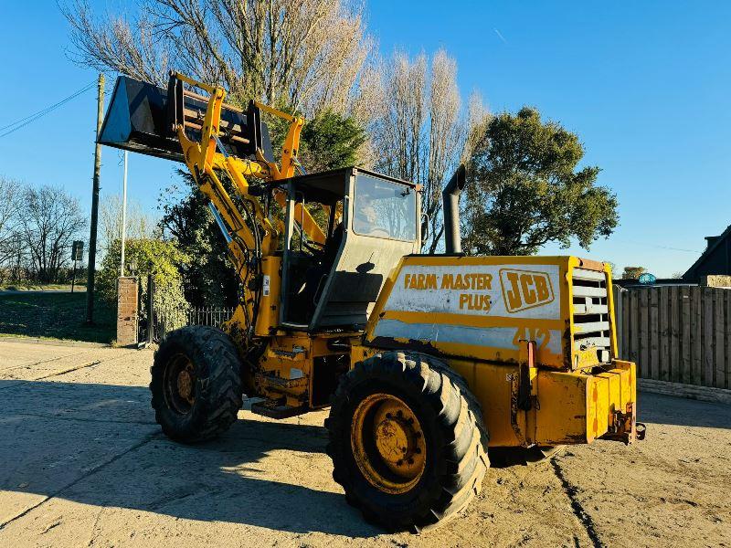 JCB 412 4WD LOADING SHOVEL C/W PERKINS ENGINE & BRAND NEW BUCKET *VIDEO*