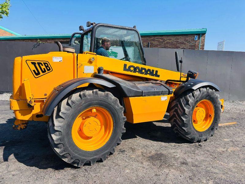 JCB 526-55 TURBO TELEHANDLER *C/W PALLET TINES*VIDEO*