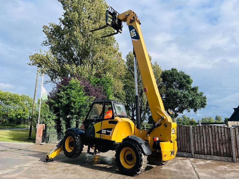 CATERPILLAR TH360B 4WD TRUBO TELEHANDLER *13.5 METER, 4399 HOURS*C/W PALLET TINES*VIDEO*