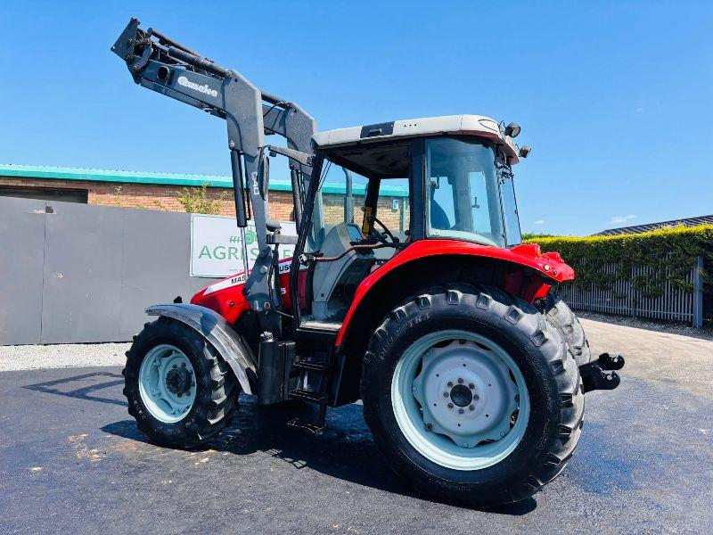 MASSEY FERGUSON 5455 FRONT LOADER TRACTOR*C/W FRONT LOADER*VIDEO*