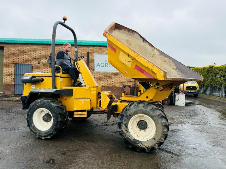 BARFORD SXR6000 SWIVLE TIP DUMPER*C/W ROLL BAR*VIDEO*