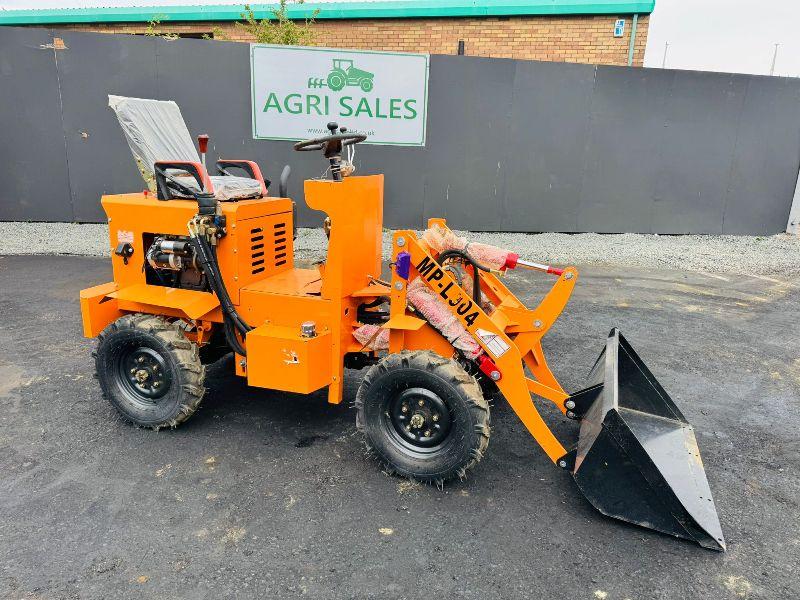 *NEW*UNUSED*MACHPRO MP-L904 WHEELED LOADER*C/W BUCKET*VIDEO*