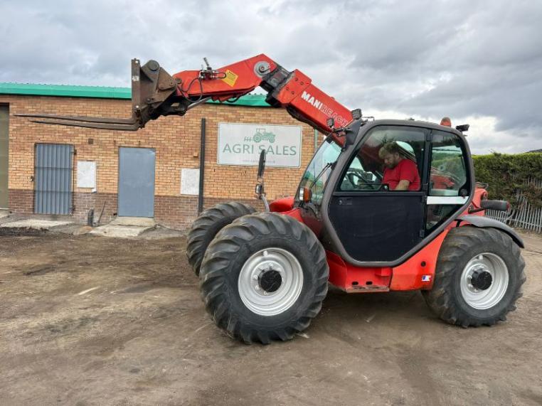 MANITOU MLT 634 TELEHANDLER*AG SPEC*C/W PALLET TINES*VIDEO*