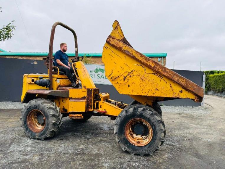 BARFORD SX7000 DUMPER*C/W ROLL BAR*VIDEO*