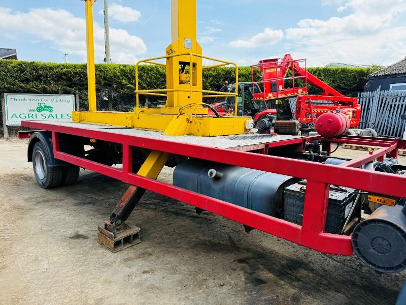 DAF 45-150 LORRY*C/W SUPPORT LEGS AND MANLIFT*VIDEO*