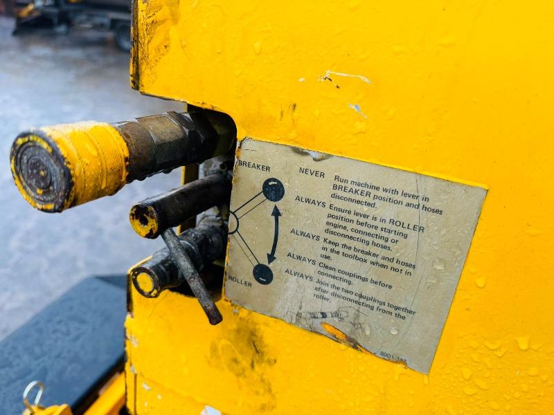 BENFORD MBR71HE PEDESTRIAN ROLLER*C/W TRAILER*VIDEO*