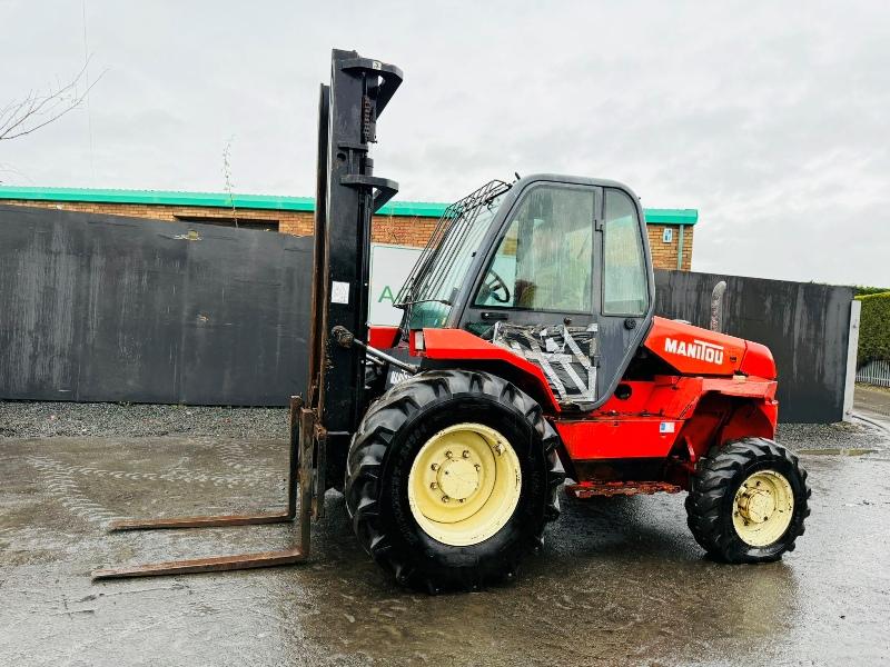 MANITOU M26-4 4X4 FORKLIFT*C/W PALLET TINES*VIDEO*