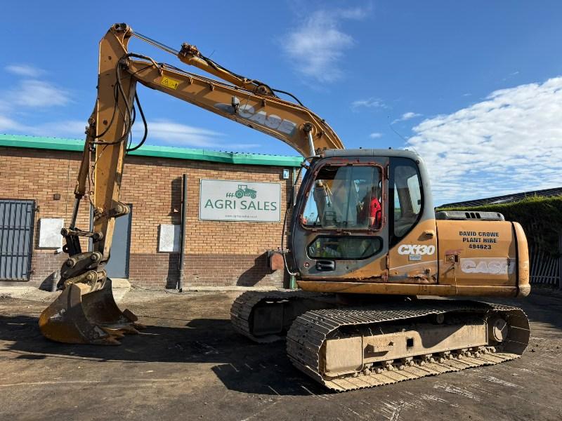 CASE CX130 EXCAVATOR*C/W BUCKET*VIDEO*