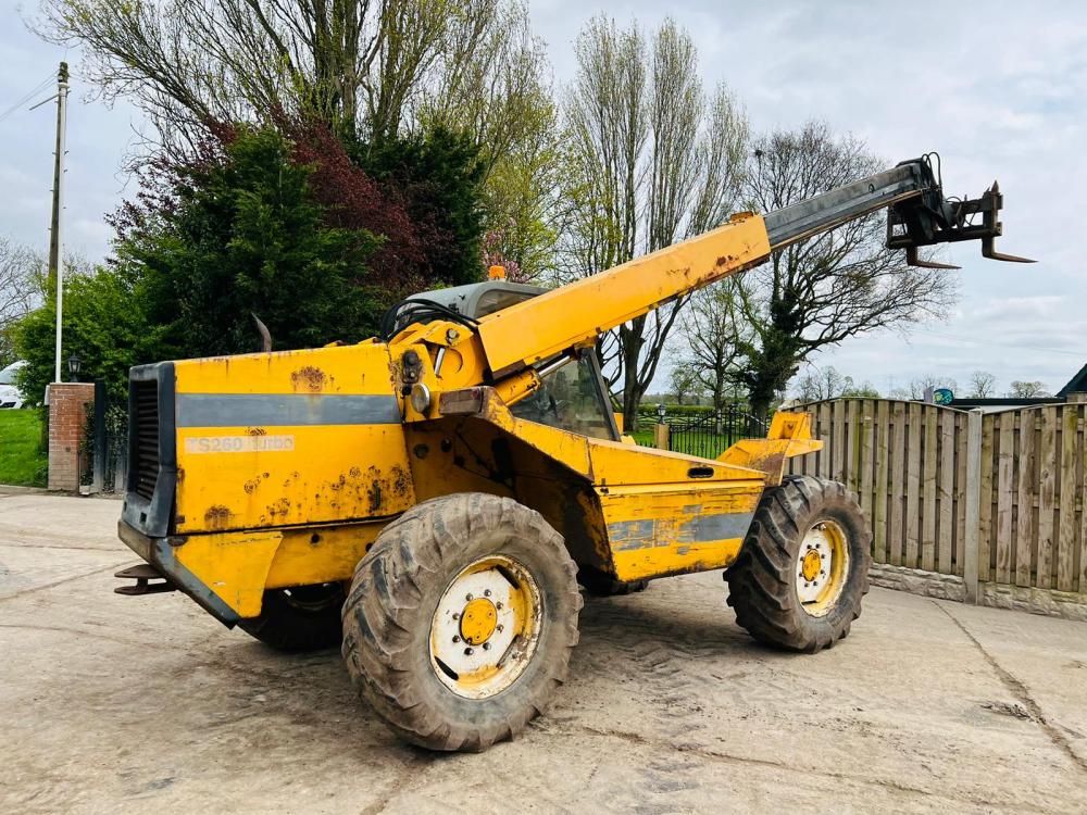 MATBRO TS260 4WD TELEHANDLER C/W PIN & CONE HEAD STOCK