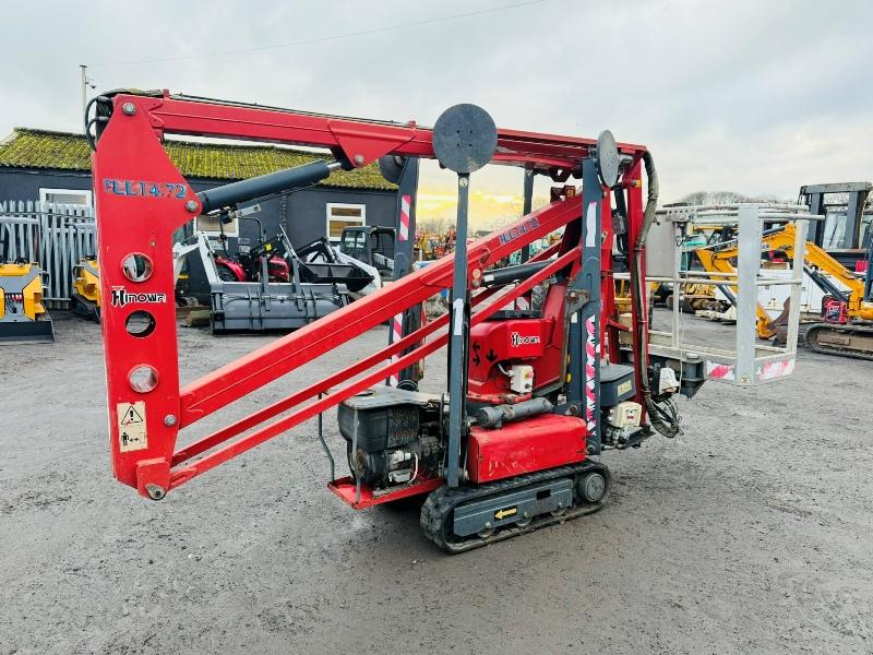 HINOWA LIGHT LIFT 1472 TRACKED MANLIFT*12.5M REACH*VIDEO*