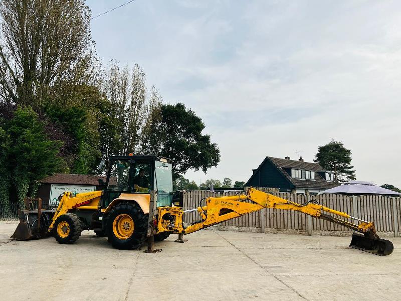 FERMEC 750 4WD BACKHOE DIGGER C/W EXTENDING DIG *VIDEO*