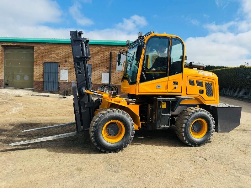 MMS MS35 ROUGH TERRAIN FORKLIFT*YEAR 2026*C/W PALLET TINES*VIDEO*