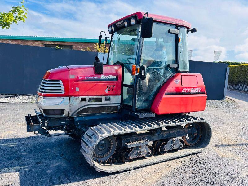 YANMAR CT651 CRAWLER TRACTOR *C/W REAR LINKAGE, PTO AND AC*VIDEO*