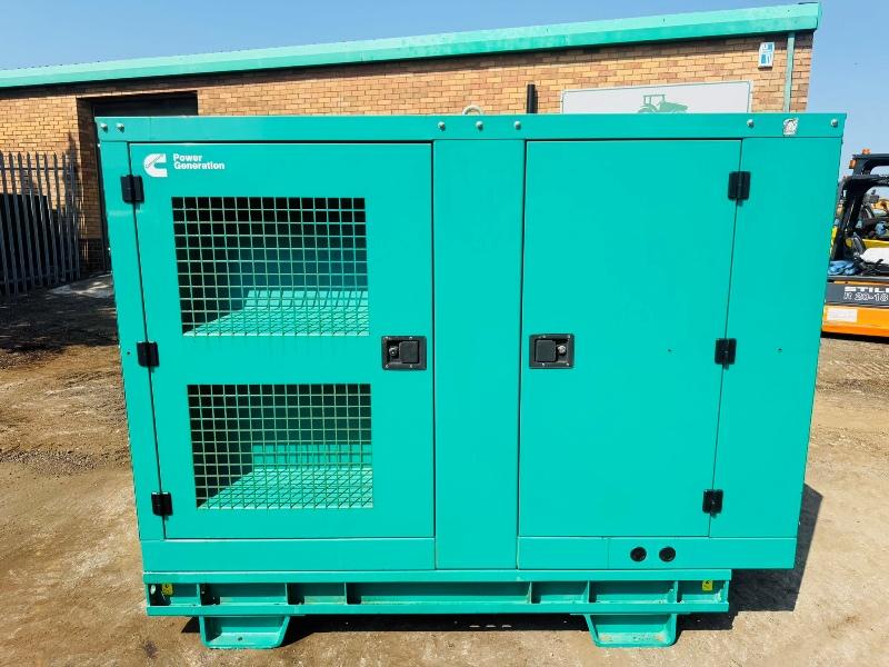 CUMMINS POWER GENERATION 44 KVA GENERATOR*YEAR 2021*VIDEO*