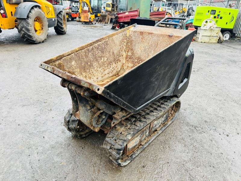 JCB TRACKED DUMPER*C/W HYDRAULIC TIP*VIDEO*