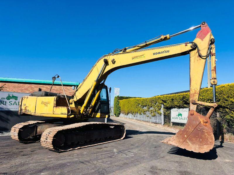 KOMATSU PC210LC-6 TRACKED EXCAVATOR *C/W BUCKET*VIDEO*