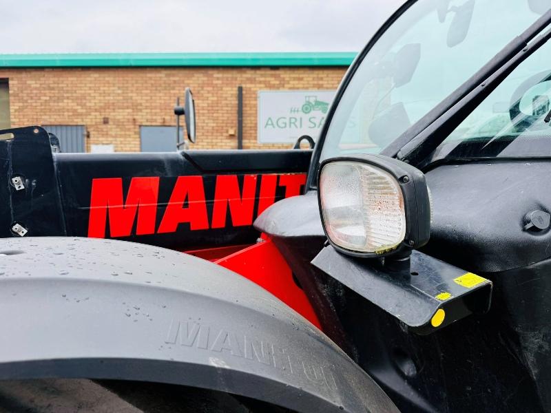 MANITOU MLT 737-130PS TELEHANDLER*YEAR 2018*C/W PALLET TINES*VIDEO*