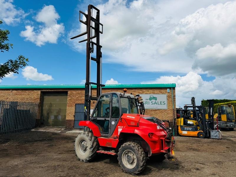 MANITOU M30-4 FORKLIFT*C/W PUH*YEAR 2013*8732 HOURS*VIDEO*