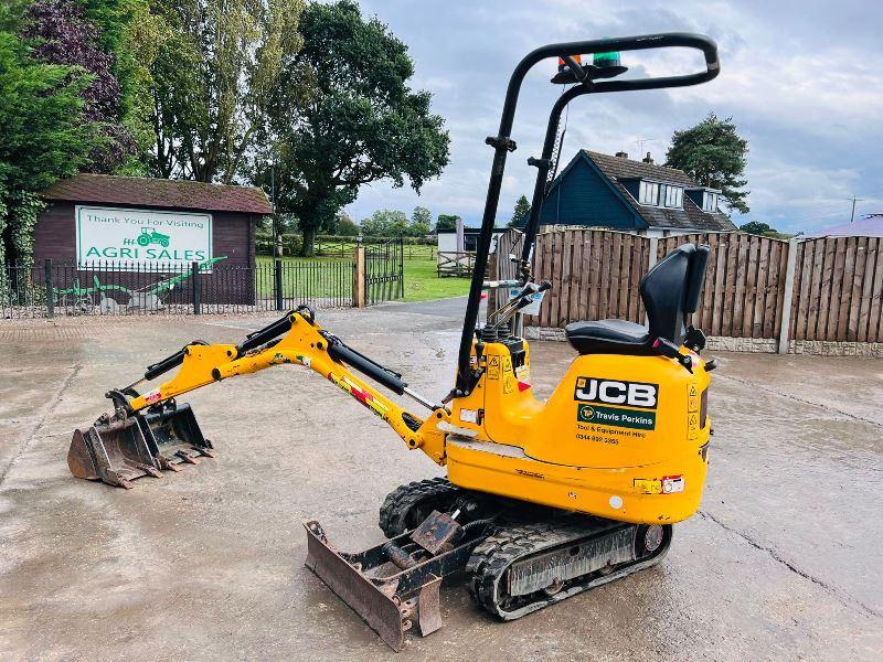 JCB MICRO DIGGER *YEAR 2019, ONLY 338 HOURS* C/W EXPANDING TRACKS *VIDEO*