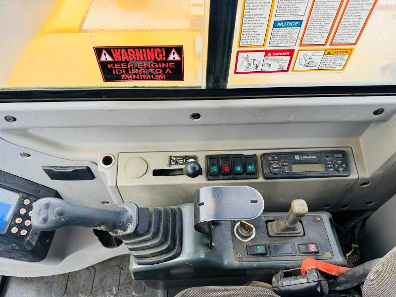  LIUGONG CLG906D EXCAVATOR*C/W BUCKET*2810 HOURS*YEAR 2017*VIDEO*