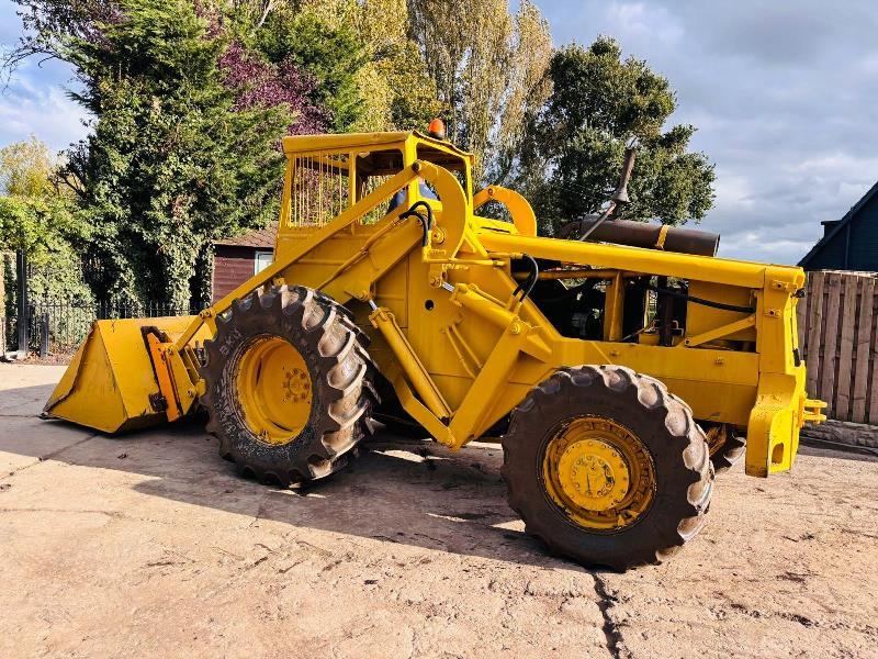 VOLVO BM 4WD LOADING SHOVEL C/W JCB Q FIT HEAD STOCK *VIDEO*