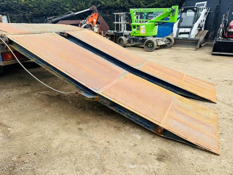 VOLVO FM7-12 FLAT BED LORRY*C/W DROP DOWN RAMPS*VIDEO*