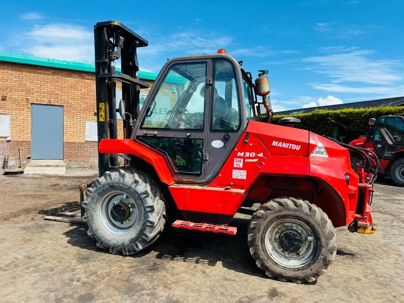 MANITOU M30-4 FORKLIFT*C/W PUH*YEAR 2015*8030 HOURS*VIDEO*
