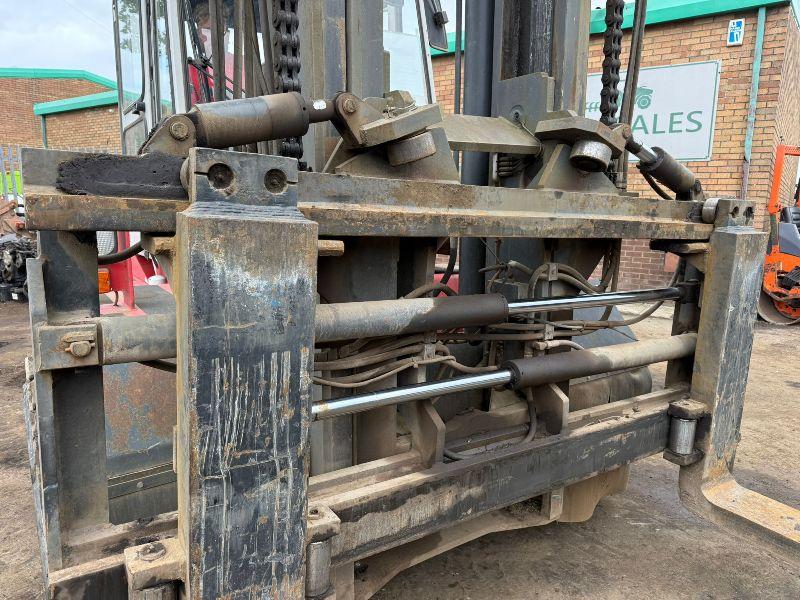 KALMAR DC16-1200 FORKLIFT*C/W FORK POSITIONER*VIDEO*