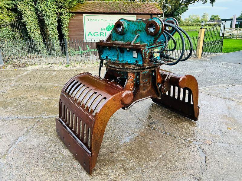 MD120S HYDRAULIC ROTATING SELECTOR GRAB *VIDEO*