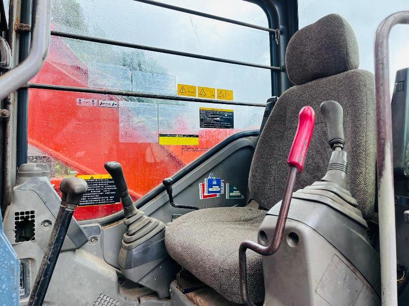 HITACHI ZAXIS 135UR TRACKED EXCAVATOR C/W FRONT BLADE *VIDEO*