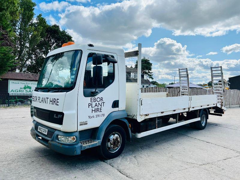 DAF 45.150 4X2 BEAVER TAIL LORRY C/W ALLOY RAMPS *MOT'D TILL 30TH JUNE 24*VIDEO*