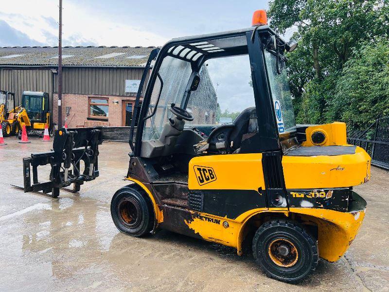JCB TLT35D TELETRUCK C/W PALLET TINES *NON-RUNNER*VIDEO*