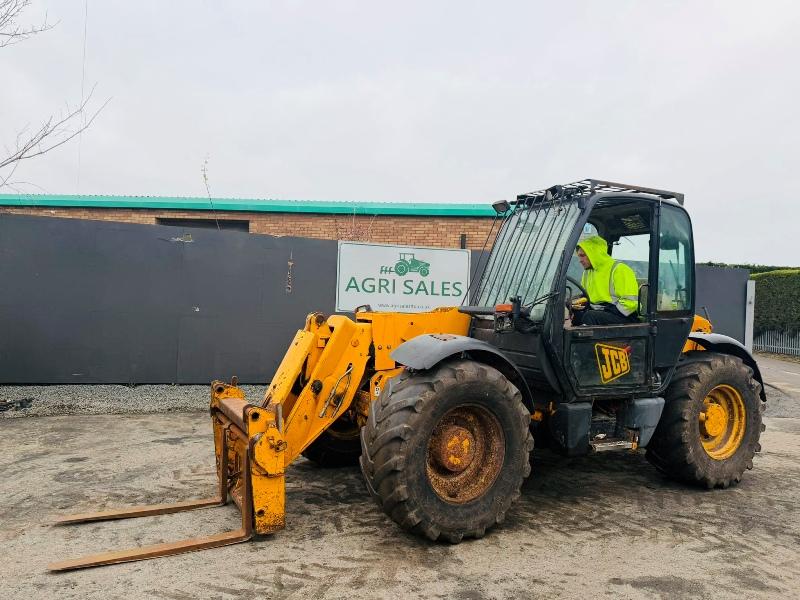 JCB 530-70 4WD TURBO TELEHANDLER*JOYSTICK CONTROLS*VIDEO*
