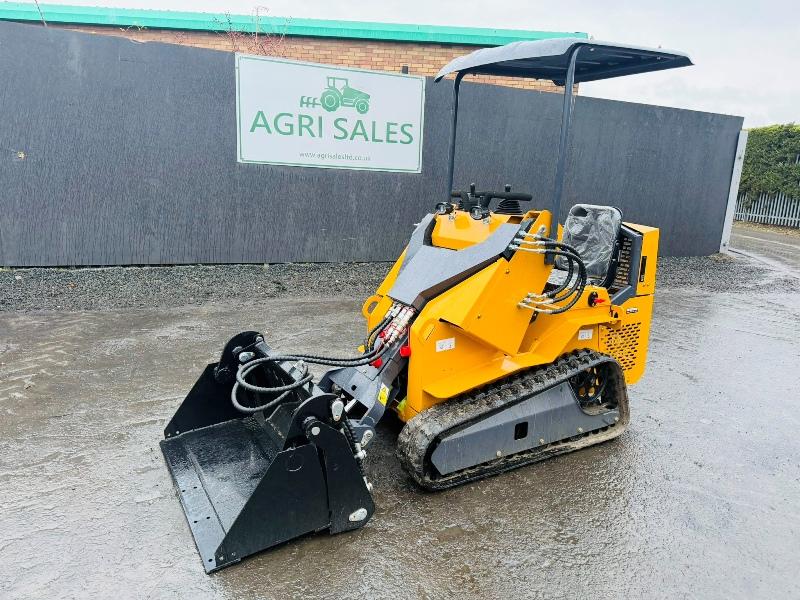 *NEW*NEWRICK ZW480 PEDESTRIAN LOADER*C/W 3 IN ONE BUCKET*2025*VIDEO*