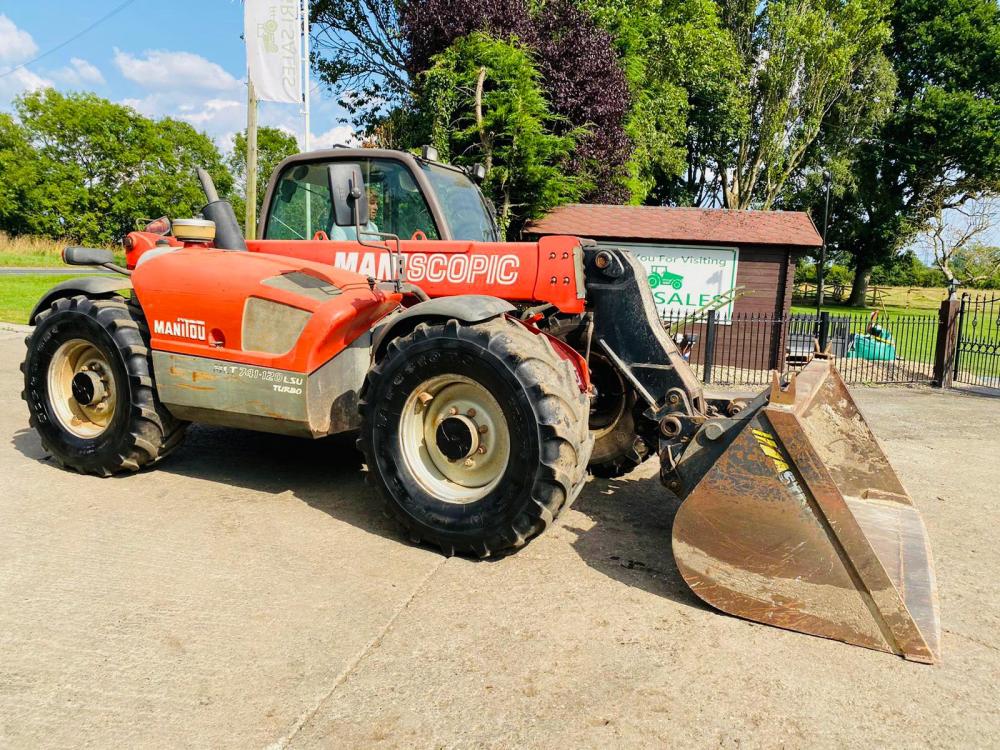 MANITOU MLT741120 TELEHANDLER * AG SPEC * C/W PICK UP HITCH