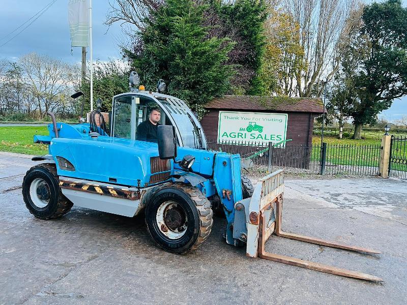GENIE GTH-2506 4WD TELEHANDLER *ONLY 3169 HOURS* C/W PALLET TINES *VIDEO*