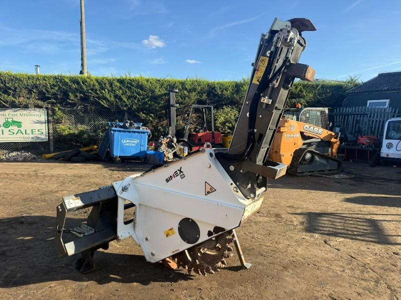 SIMEX TA300 WHEEL SAW*TO SUIT SKIDSTEER*YEAR 2018*VIDEO*