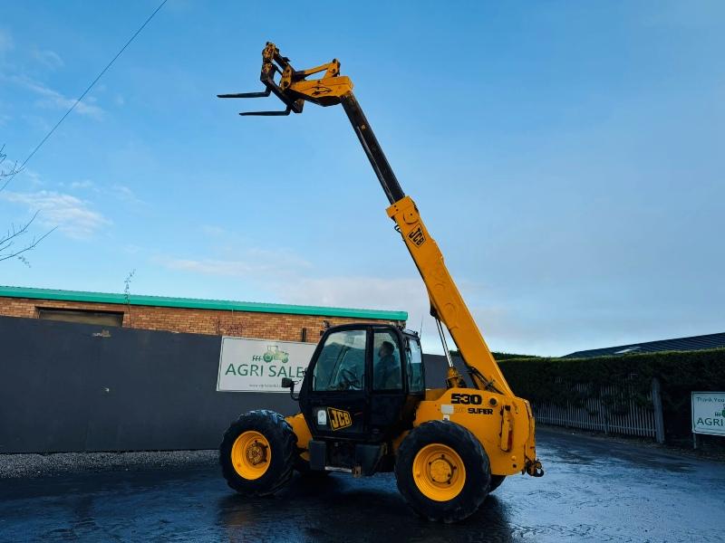 JCB 530-70 SUPER*C/W PALLET TINES*PICK UP HITCH*VIDEO*
