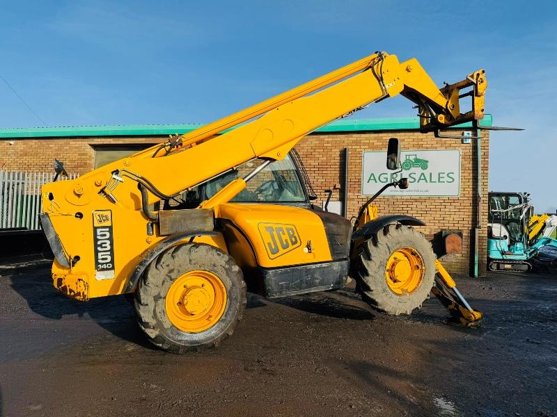 JCB 535-140 TELEHANDLER*C/W PALLET TINES*VIDEO*