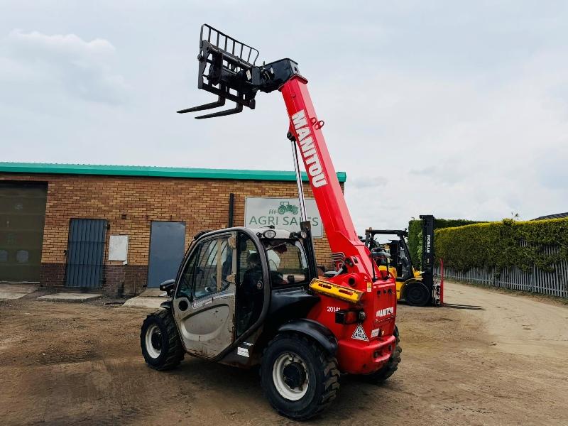 MANITOU MT625H COMFORT TELEHANDLER*YEAR 2015*C/W PALLET TINES*VIDEO*